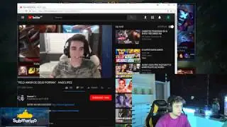 HASTRAB DE VOLTA? Yoda assiste v&iacute;deo do Hastad. Hastad d&aacute; Host na Stream do Yoda