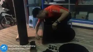 Lắp ráp kính thiên văn phản xạ DOB 135F1100-HAS