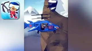 Hang Line: Mountain Climber - Gameplay Showcase (iOS, Android)