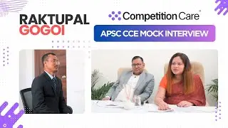 Raktupal Gogoi | APSC CCE 2023 | Mock APSC Interview | #apscmockinterview
