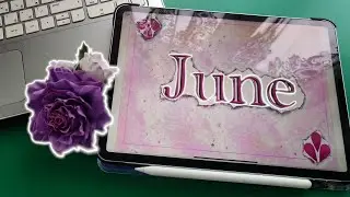 June DIGITAL Bullet Journal setup / Plan with me  (2020)