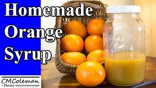 Homemade Orange Syrup (Use it in your SodaSTREAM too)