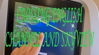 VLOG | Crossing English Channel Aerial View |