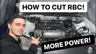 HOW TO CUT RBC MANIFOLD | Del Sol Gets New Fuel Lines