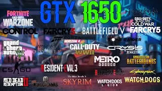 Acer Nitro 5 GTX 1650 Test in ( 73 Games )
