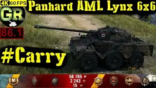 86_World of Tanks Panhard AML Lynx 6x6 WoT Replay - 10 Kills 4.6K DMG(Patch 1.4.0)