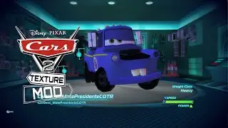 Cars 2: The Video Game Texture Mod Matter President CORT