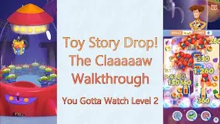 Toy Story Drop Claw Event Cleared (2nd level in 2 steps!)