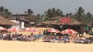 Baga beach early morning
