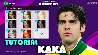 ПОЛНОЕ РУКОВОДСТВО | КАК СОЗДАТЬ КАКА В PES 2020 | КАК СОЗДАТЬ | ЛИЦО И СТАТИСТИКА | LuisFCH