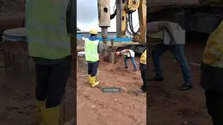 Checking Pile Casing Location according to Reference points 😍 #piles #casing #referencepoints