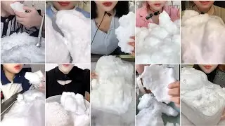 [ONLY BITES]-WHITE ICE / SHAVED ICE / FREEZER FROST / SOFT & SQUEAKY / ICE EATING / COLLECTION #ice