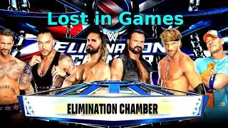 WWE 2K25 Elimination Chamber Match #wwe #eliminationchamber