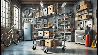 📚 Amazon Basics Heavy Duty Storage Shelving Unit | Best Metal Shelves for Storage With Wheels 📚