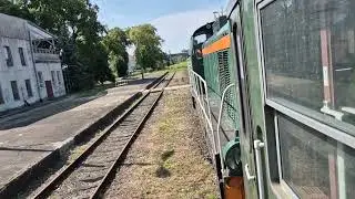 Zieloną Stonką przez warmińsko - mazurskie szlaki kolejowe.