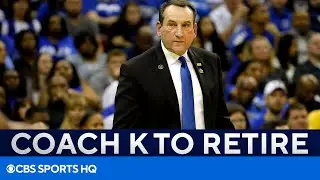 Duke Coach Mike Krzyzewski to Retire After Upcoming Season | CBS Sports HQ