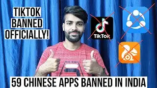 TikTok Banned in India | 59 Chinese Apps Banned by Indian Government! 🔥🔥🔥