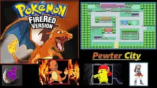 Pokemon Fire Red: PEWTER CITY / Mila Hunting Game 4K # 4