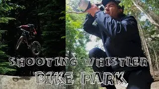 First time filming in whistler bike park | Second photography spot at Ziptrek