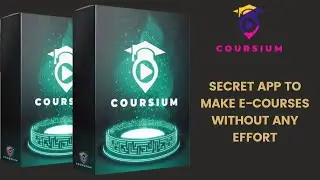 Coursium Demo & Review ⚠️ STOP ⚠️ | Watch Before Buying Coursium |