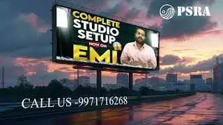 Complete Studio Setup on Easy EMI | Start Your Dream Studio Today