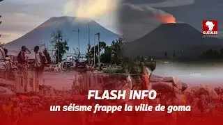 flash info de 15h: Le volcan Nyiragongo en activit&eacute;, un tremblement de terre ressenti &agrave; Goma