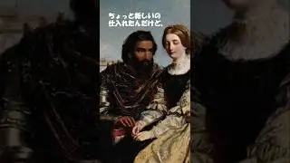 何しゃべってる？ウィリアム・P・フリス作『オセロとデズデモーナ』William Powell Frith's Othello and Desdemona