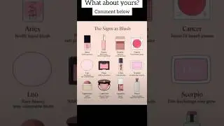 💖 The Signs as Blush Shades! 💋 | Which Blush Are You Based on Your Zodiac? ✨