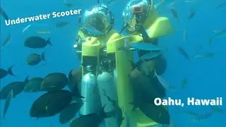 Oahu, Hawaii Underwater Scooter Adventure AGAIN!
