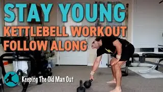 26 Min Kettlebell Follow Along Workout | Stay Young & Build Strength With Kettlebells