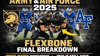 Army and Air Force 2025 Under-Center Flexbone Offense FINAL Breakdown