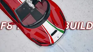 FERRARI F8 TRIBUTO BUILD | GTA 5 Grotti Turismo Ommagio Customization (The Chop Shop DLC)