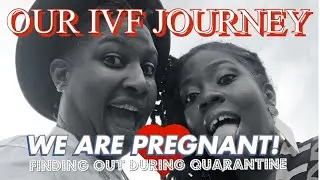 OUR 2020 IVF JOURNEY: LIVE PREGNANCY TEST DURING QUARANTINE