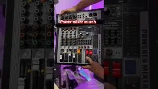 Power mixer murah nih bos #amplifiler #powermixer