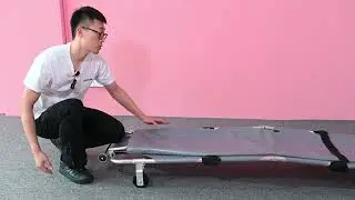 YA-ES06 Folding Mortuary Stretcher Trolley