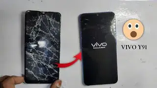 Restoration Destroyed Phone found Tool box  How I restore  Vivo y91 😳