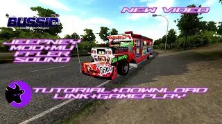 TUTORIAL LINK DOWNLOAD+JEEPNEY MOD+MUFFLER | BUSSID MODS