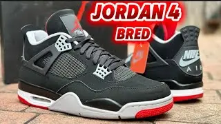 COMING BACK LIMITED?  Kickwho godkiller Jordan 4 OG Bred review & on foot🔥