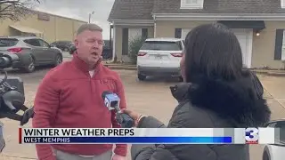 West Memphis, AR prepares for winter storm