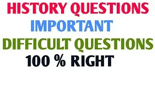 658. WBCS MAINS HISTORY PREPARATION IN ENGLISH LANGUAGE, HISTORY IMPORTANT QUESTIONS FOR EXAM