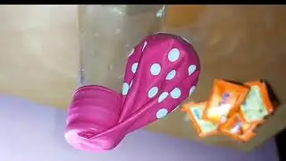 ENO water se balloon ko फुलाया