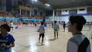 제17회 전주한옥마을 전국배드민턴 대회 준자강 남복 임종우 박우영 VS 이정빈 허준회