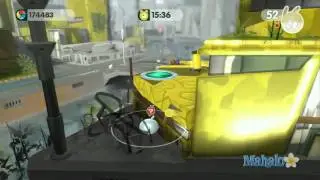 De Blob 2 Walkthrough - Blanctown Section 2 - Part 1