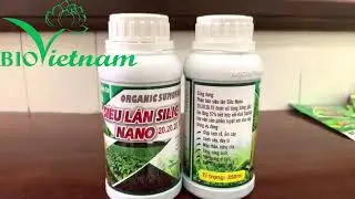 Ph&acirc;n b&oacute;n hữu cơ Si&ecirc;u L&acirc;n Silic Nano tăng khả năng chống chịu s&acirc;u bệnh cho c&acirc;y trồng - Lọ 250ml