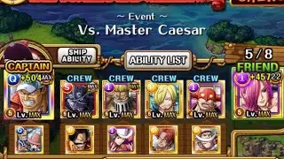 EASY!! ARENA CAESAR - 50 STAMINA [OPTC]