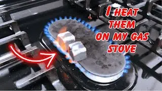 Review of Cocous Natural Coconut Charcoal Incense Hookah Coals do they heat evenly on my gas stove?