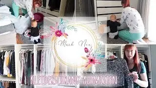 KLEIDERSCHRANK AUSMISTEN / Mach Neu – Aufräumen Organisieren Renovieren