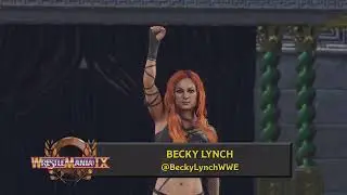 WWE2K25 Becky Lynch Is BACK Full Entrance #wwewomenschampionship #wwe2k25simulation #wwe2k25
