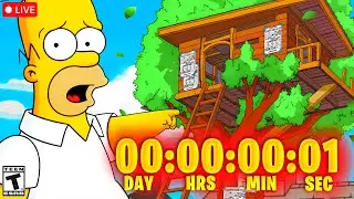 HUGE FORTNITE X SIMPSONS UPDATE & TREEHOUSE LIVE EVENT IS HERE!
