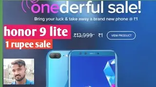 Honor 9 lite 1 rupee offer 1rs sale honor 9 lite 1 1 rupees sale honor one rupee sale grab